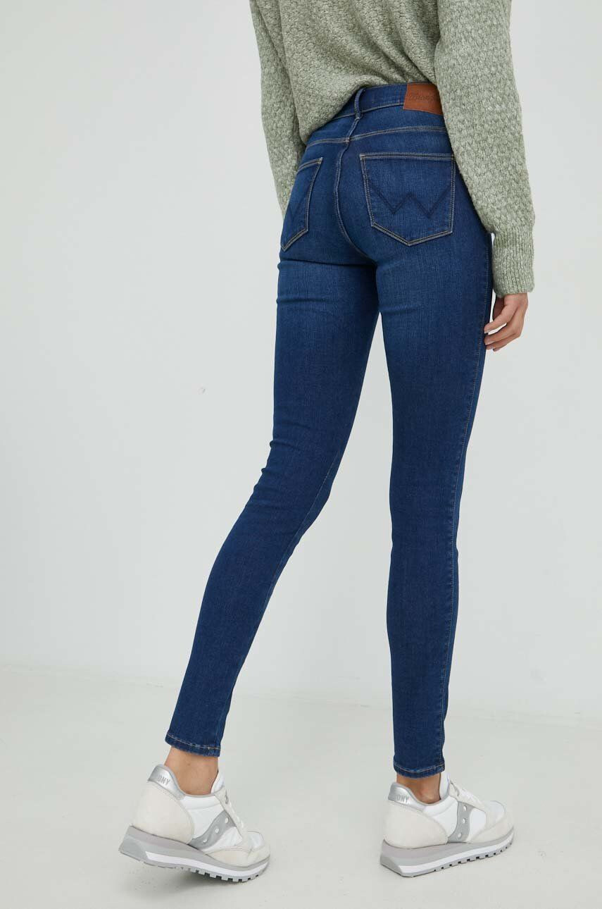 Wrangler Rifle High Rise Skinny Cozy Night dámske vysoký pás - Pepit.sk