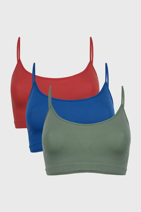 Astratex 3 PACK podprseniek Ibiza Bralette nevystužené - Pepit.sk