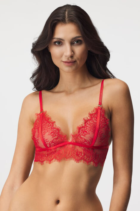 Bluebella Podprsenka Grace Red Bralette - Pepit.sk