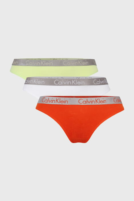 Calvin Klein 3 PACK tangá nohavičiek One micro - Pepit.sk