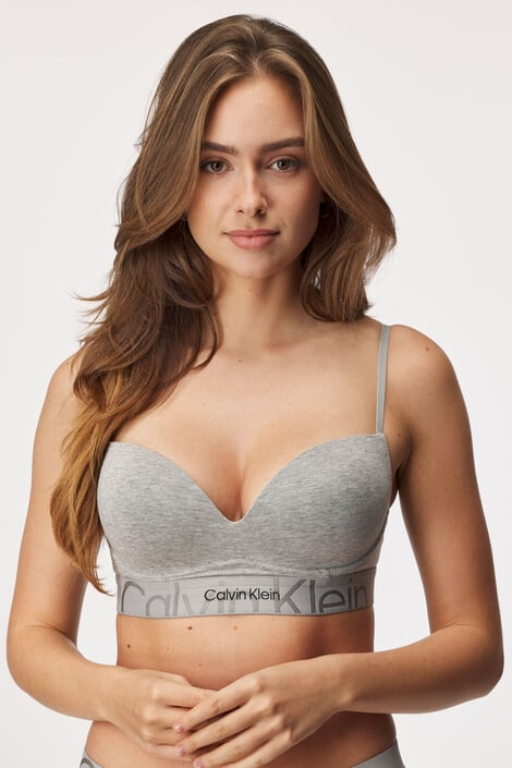 Calvin Klein Podprsenka Embosed Icon Push-Up Bralette - Pepit.sk