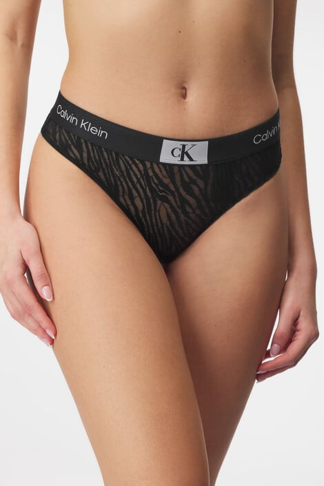 Calvin Klein Tangá Animal Lace - Pepit.sk