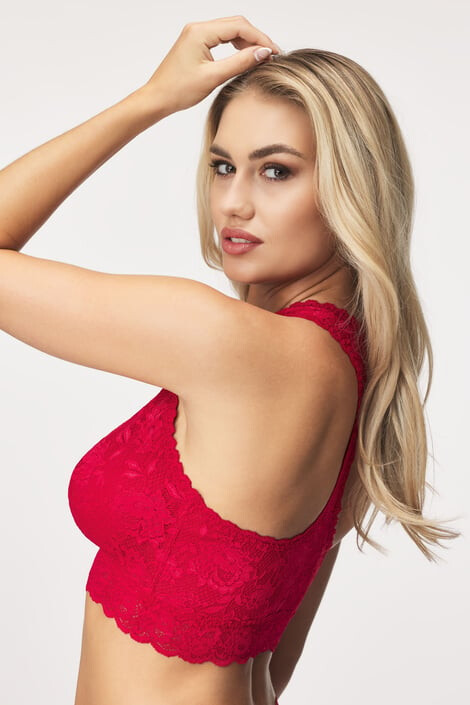 Cosabella Podprsenka Curvy Never Red Bralette - Pepit.sk