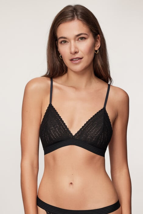 DKNY Braletka Softest Black - Pepit.sk