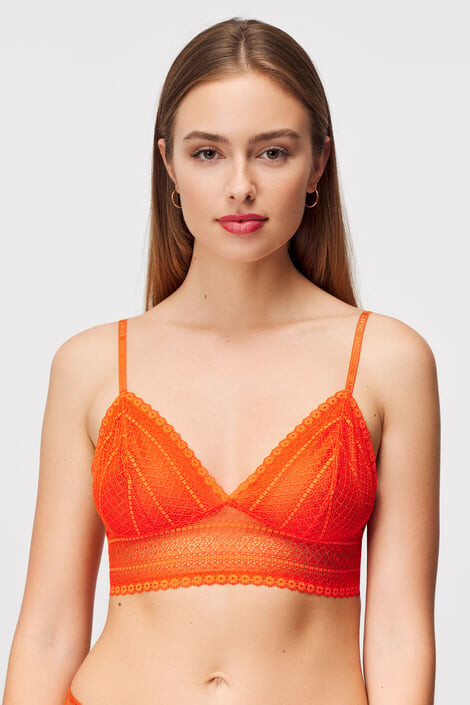 DKNY Čipkovaná bralette podprsenka nevystužená - Pepit.sk