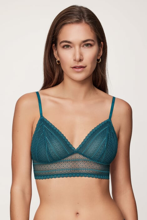 DKNY Čipkovaná bralette podprsenka nevystužená - Pepit.sk