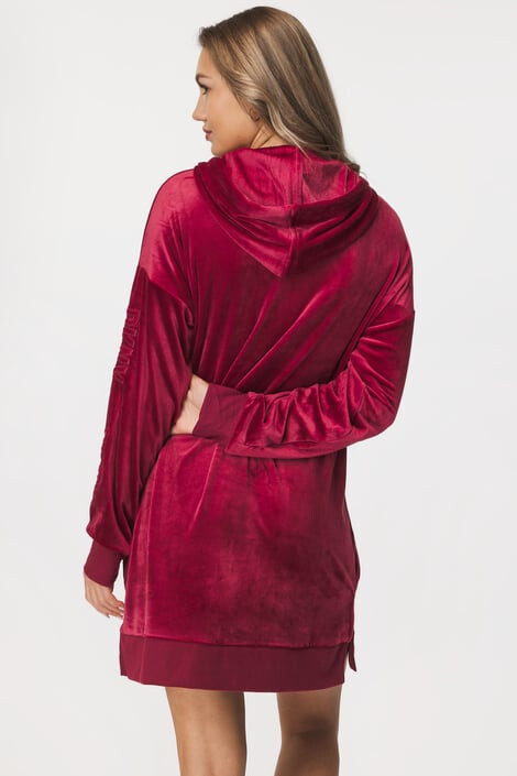 DKNY Mikinové šaty Velour Luxe - Pepit.sk