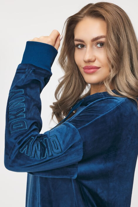 DKNY Mikinové šaty Velour Luxe - Pepit.sk