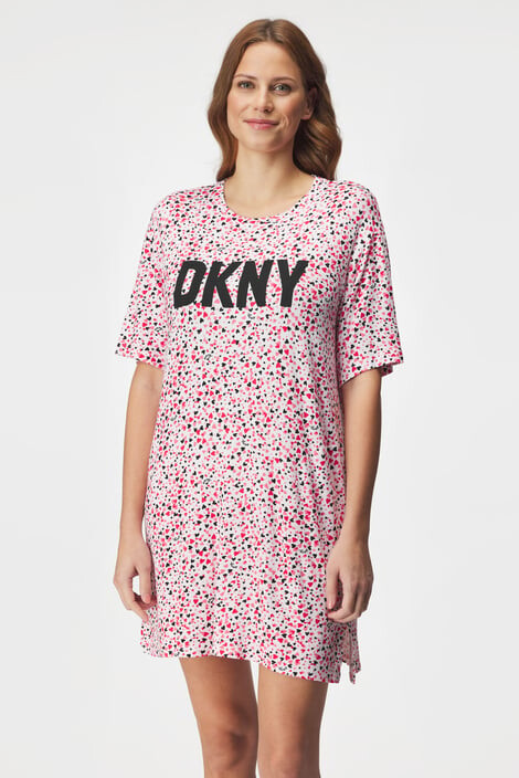 DKNY Nočná košieľka Hearts krátka - Pepit.sk