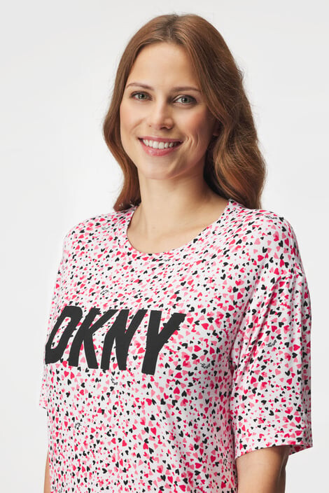 DKNY Nočná košieľka Hearts krátka - Pepit.sk