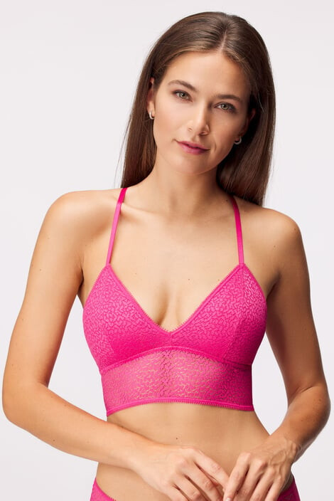 DKNY Podprsenka Racerback Bralette Rosewater - Pepit.sk