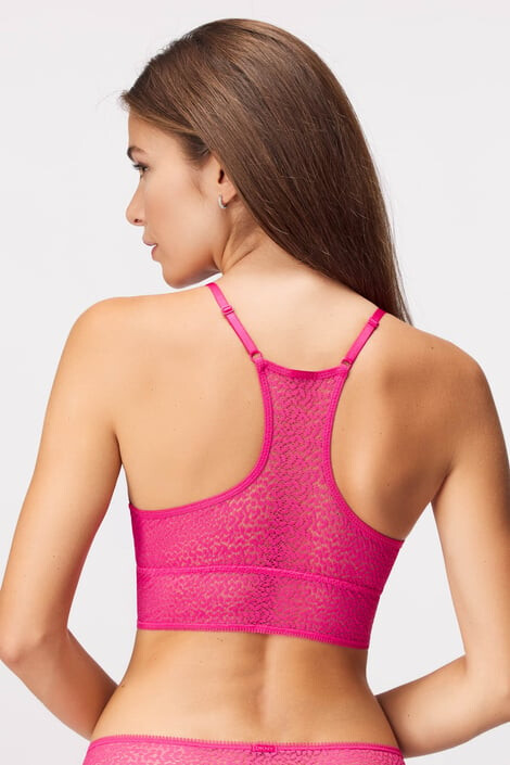 DKNY Podprsenka Racerback Bralette Rosewater - Pepit.sk