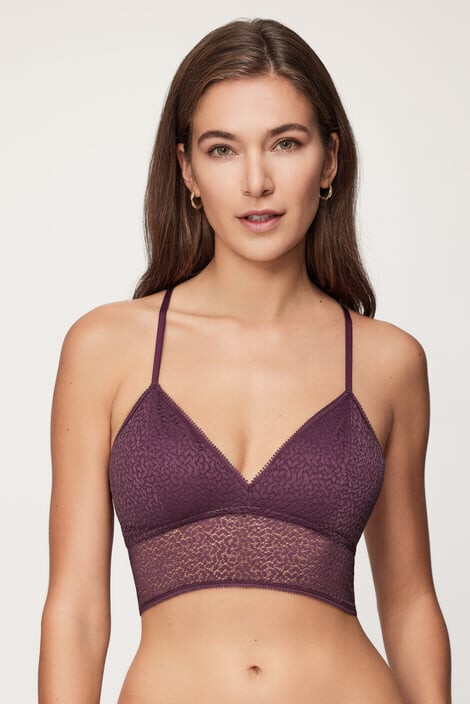 DKNY Podprsenka Racerback Bralette Rosewater - Pepit.sk