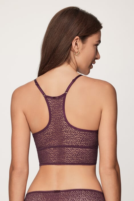 DKNY Podprsenka Racerback Bralette Rosewater - Pepit.sk