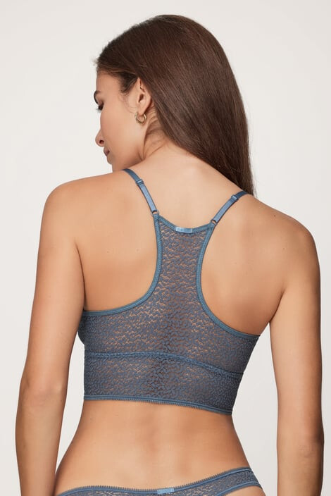 DKNY Podprsenka Racerback Bralette Rosewater - Pepit.sk