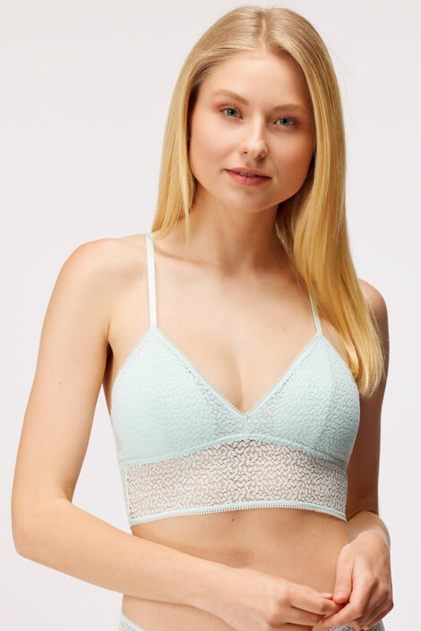 DKNY Podprsenka Racerback Bralette Rosewater - Pepit.sk