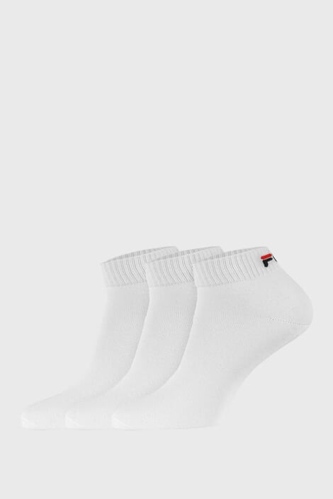 FILA 3 PACK bielych nízkych ponožiek - Pepit.sk