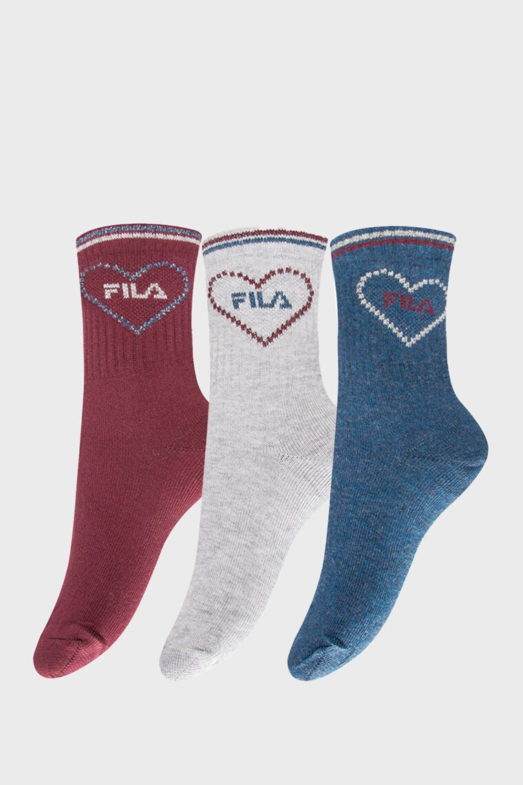 FILA 3 PACK dievčenských ponožiek Fashion Girl - Pepit.sk