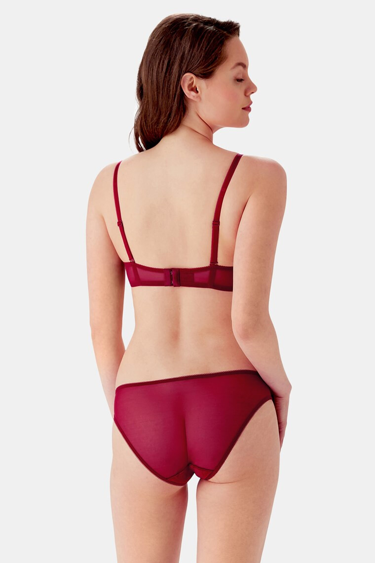 Gossard Nohavičky Glossies Lace Bordeaux - Pepit.sk