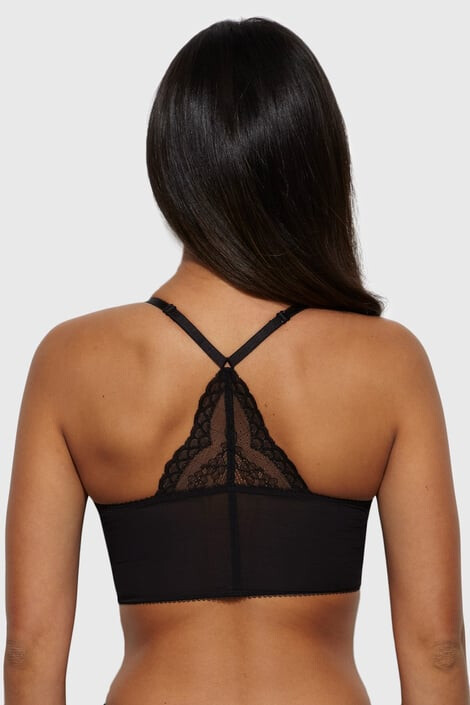 Gossard Podprsenka Superboost Lace Bralette čierna - Pepit.sk