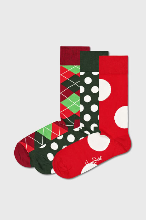 Happy Socks 3 PACK ponožiek Holiday Classics - Pepit.sk