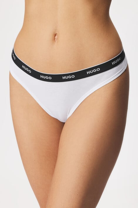 HUGO BOSS 3 PACK Tangá HUGO Triplet Stripe - Pepit.sk