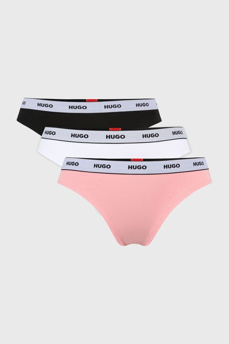 HUGO BOSS 3 PACK tangá nohavičiek Stripe - Pepit.sk