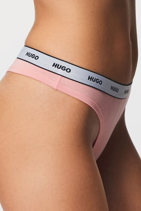 HUGO BOSS 3 PACK tangá nohavičiek Stripe - Pepit.sk