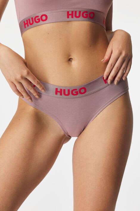 HUGO BOSS Klasické nohavičky Hugo Sporty Purple - Pepit.sk