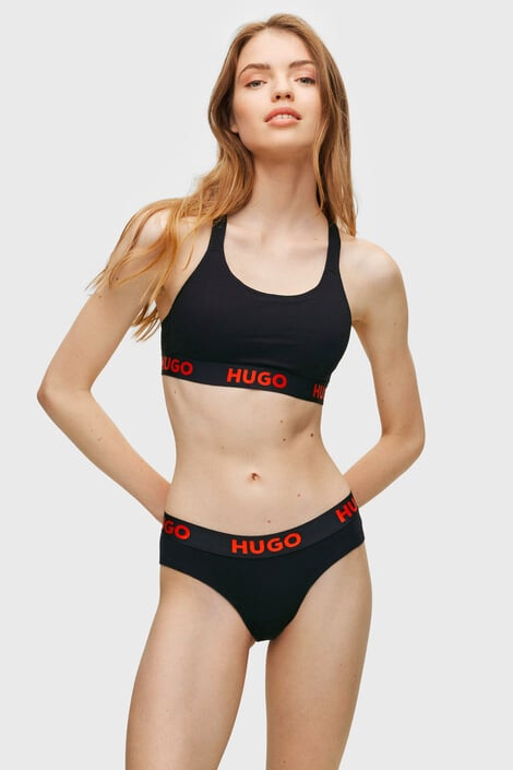 HUGO BOSS Podprsenka Hugo Sporty Bralette vystužená - Pepit.sk