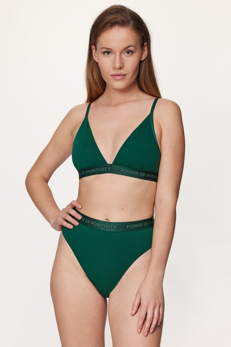 Hunkemöller Podprsenka Cutie Green nevystužená - Pepit.sk