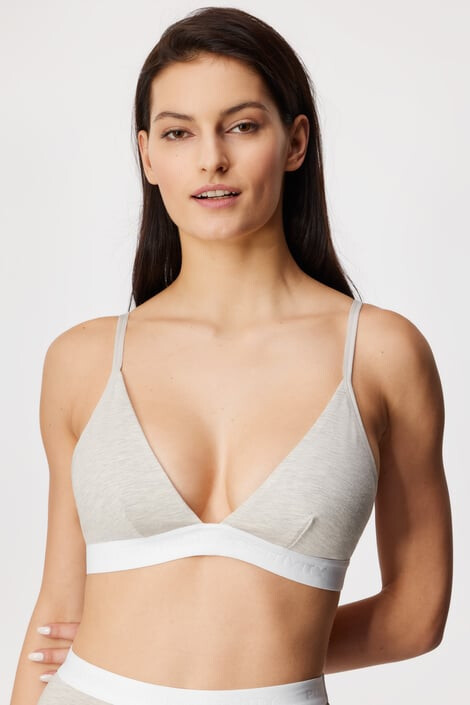 Hunkemöller Podprsenka Cutie Grey nevystužená - Pepit.sk