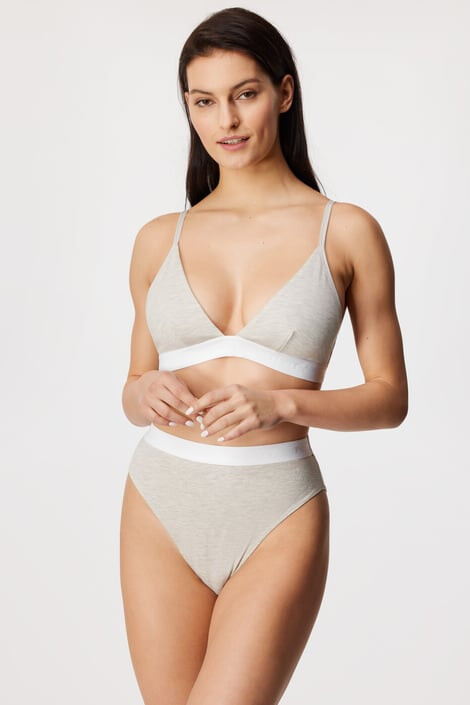 Hunkemöller Podprsenka Cutie Grey nevystužená - Pepit.sk