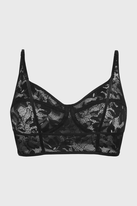 Hunkemöller Podprsenka Elle Black Bralette - Pepit.sk