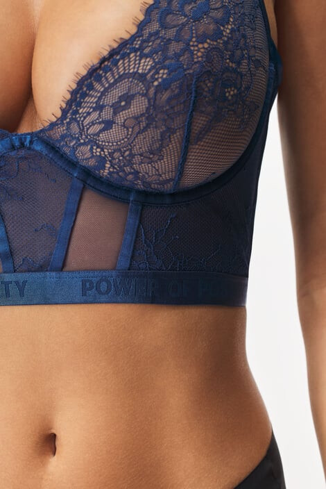 Hunkemöller Podprsenka Honey Blue II nevystužená - Pepit.sk