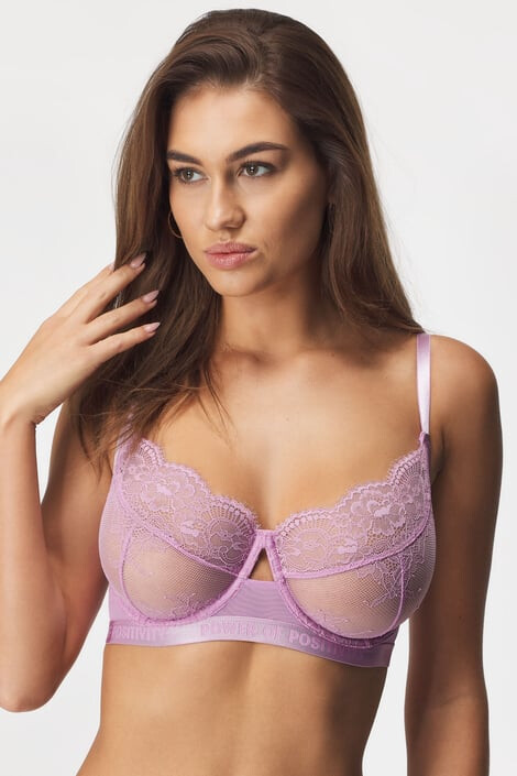 Hunkemöller Podprsenka Honey Violet nevystužená - Pepit.sk