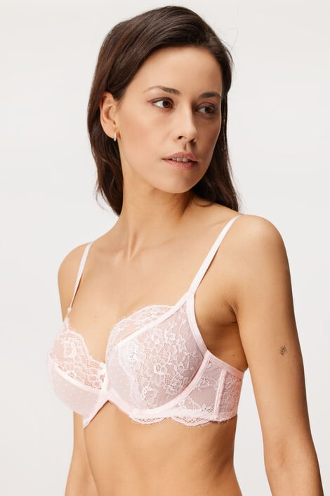 Hunkemöller Podprsenka Jolie Pink nevystužená - Pepit.sk