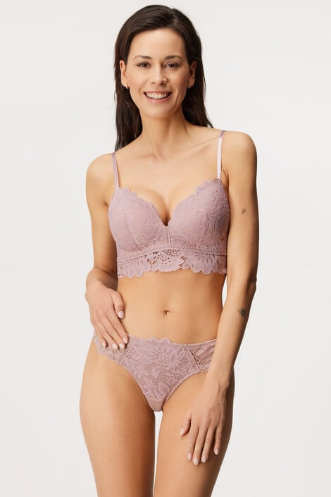 Hunkemöller Podprsenka Shiloh Pink bez kostíc - Pepit.sk