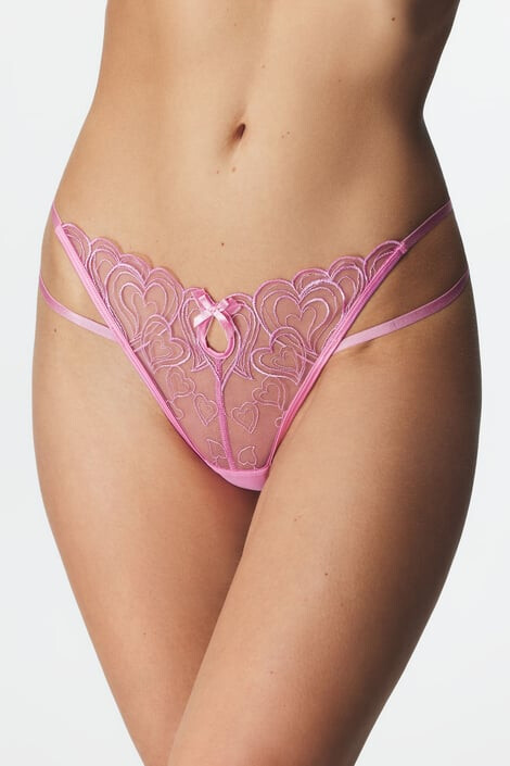 Hunkemöller Tangá Esme Pink - Pepit.sk