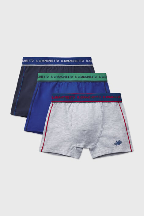 Il Granchietto 3 PACK Chlapčenské boxerky Eric - Pepit.sk