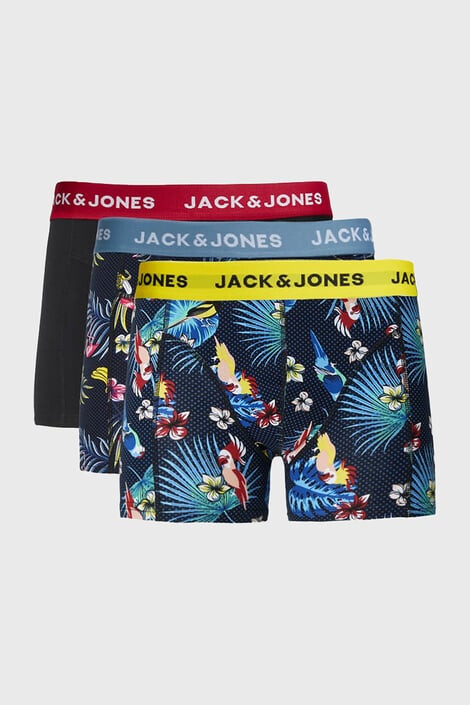 Jack & Jones 3 PACK Boxerky JACK AND JONES Flower bird - Pepit.sk