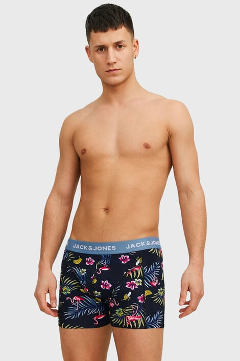 Jack & Jones 3 PACK Boxerky JACK AND JONES Flower bird - Pepit.sk