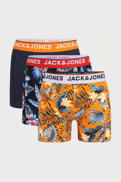 Jack & Jones 3 PACK Boxerky JACK AND JONES Tropical flowers - Pepit.sk