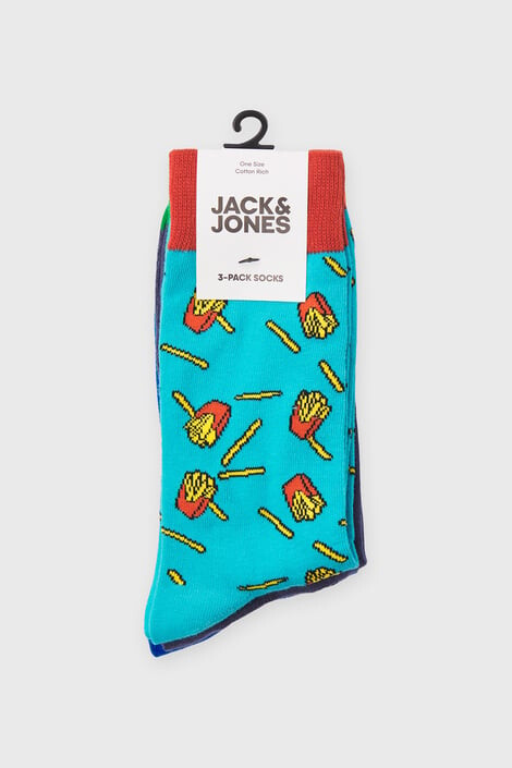 Jack & Jones 3PACK Ponožky JACK AND JONES Junky vysoké - Pepit.sk