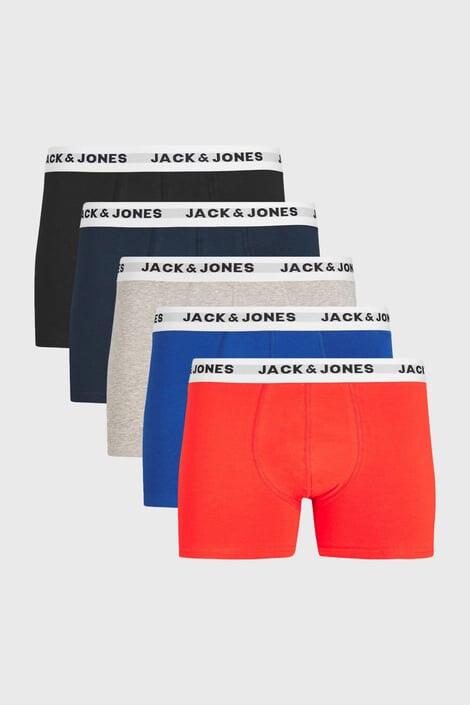 Jack & Jones 5 PACK Boxerky JACK AND JONES Jacwhite - Pepit.sk