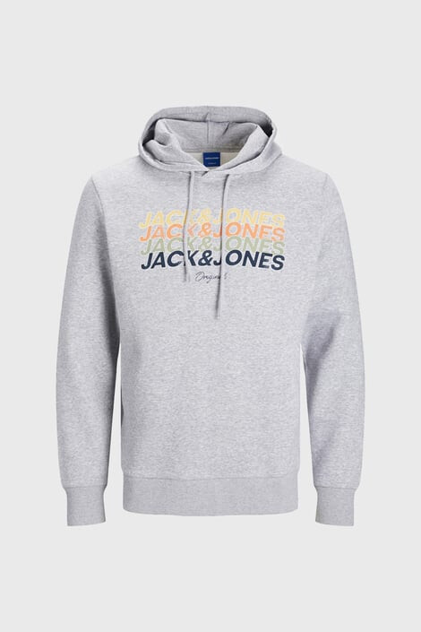 Jack & Jones Sivá mikina JACK AND JONES Brady - Pepit.sk