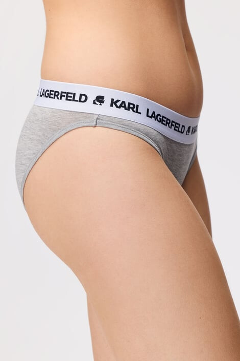 Karl Lagerfeld 2 PACK klasických nohavičiek Logo Brief - Pepit.sk