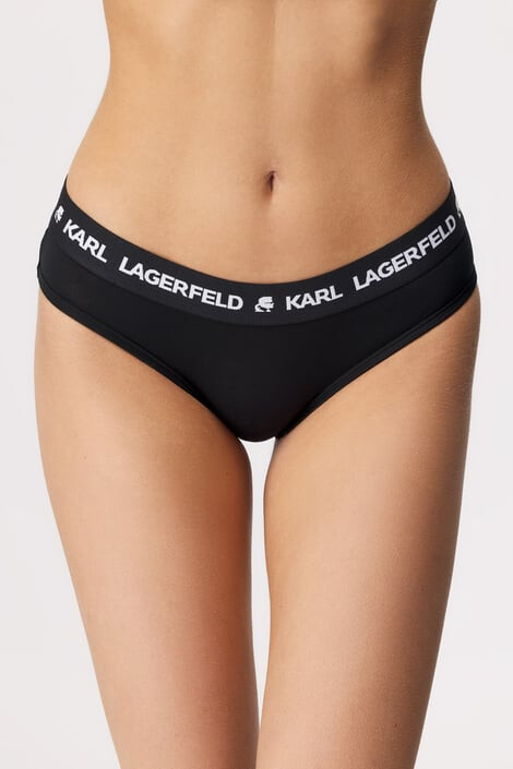 Karl Lagerfeld 2 PACK klasických nohavičiek Logo Hipsters - Pepit.sk