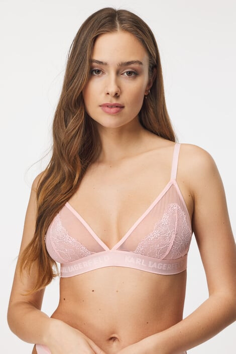 Karl Lagerfeld Podprsenka Bralette nevystužená - Pepit.sk