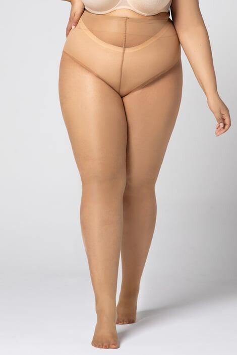 MONA QUEEN Pančuchové Plus Size Hip Notic 20 DEN - Pepit.sk